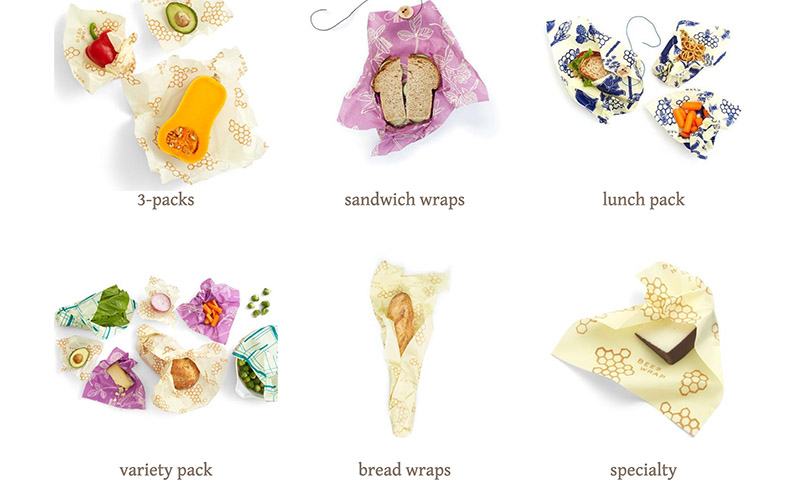 biodegradable pastic - beeswrap